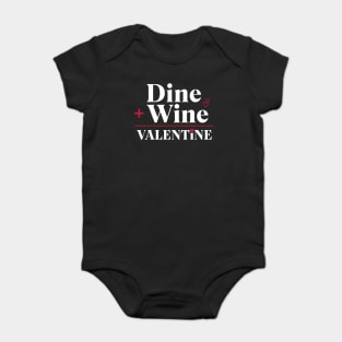 Valentine's Day Dine & Wine Baby Bodysuit